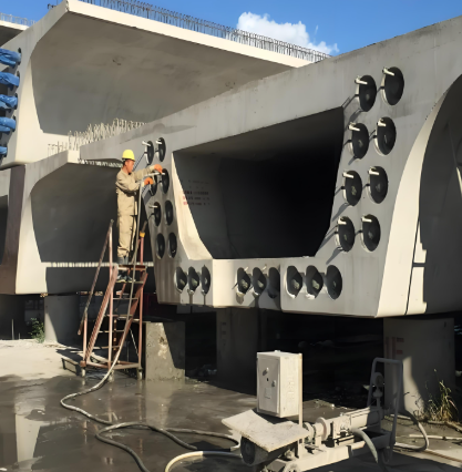 科尔沁右翼前压浆料施工流程及注意事项